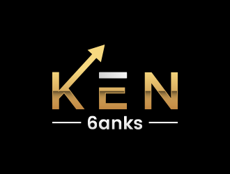 Ken/6anks or 6anks  logo design by lexipej