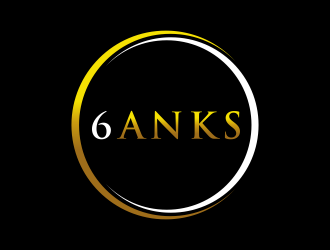 Ken/6anks or 6anks  logo design by ingepro