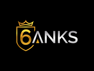 Ken/6anks or 6anks  logo design by jaize