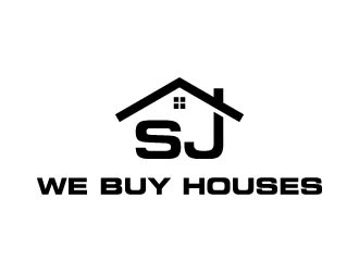 SJ We Buy Houses logo design by maserik