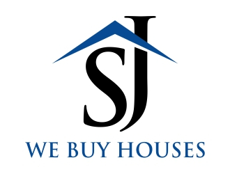 SJ We Buy Houses logo design by MonkDesign