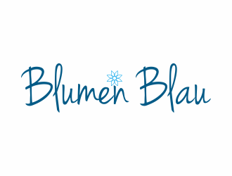 Blumen Blau logo design by hopee