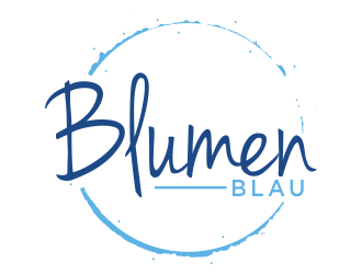 Blumen Blau logo design by qqdesigns
