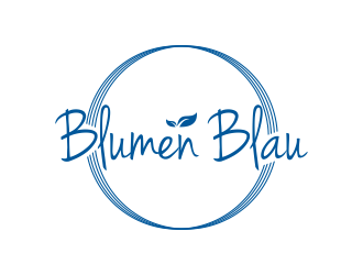 Blumen Blau logo design by ozenkgraphic