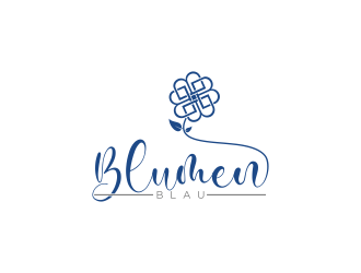 Blumen Blau logo design by Msinur
