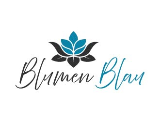 Blumen Blau logo design by maserik