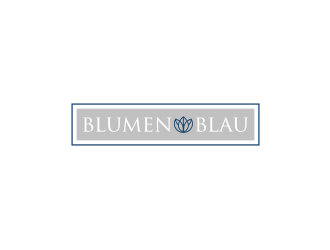 Blumen Blau logo design by MyAngel