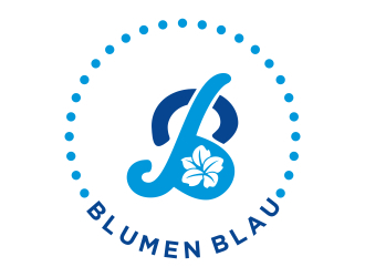 Blumen Blau logo design by cikiyunn