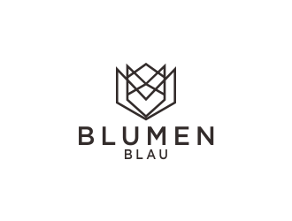 Blumen Blau logo design by novilla