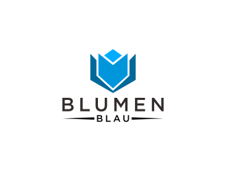 Blumen Blau logo design by novilla