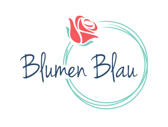 Blumen Blau logo design by funsdesigns
