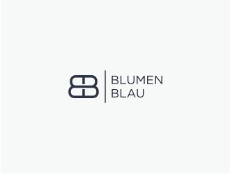 Blumen Blau logo design by Susanti