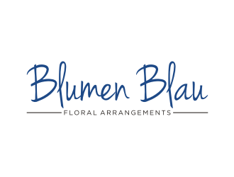 Blumen Blau logo design by Franky.