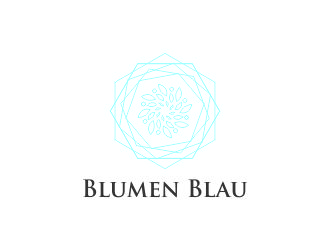 Blumen Blau logo design by Shina