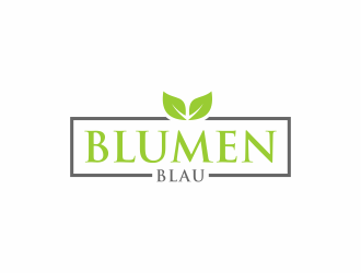 Blumen Blau logo design by kurnia