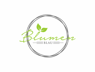 Blumen Blau logo design by kurnia