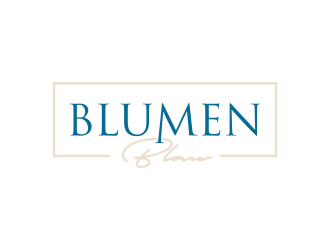 Blumen Blau logo design by Raynar
