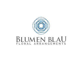 Blumen Blau logo design by dhe27