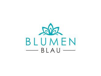 Blumen Blau logo design by RatuCempaka