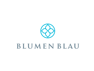 Blumen Blau logo design by kimora