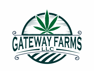 Gateway Farms LLC logo design by hidro
