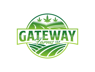 Gateway Farms LLC logo design by glasslogo