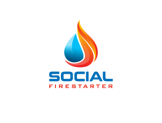 Social Firestarter logo design by pencilhand