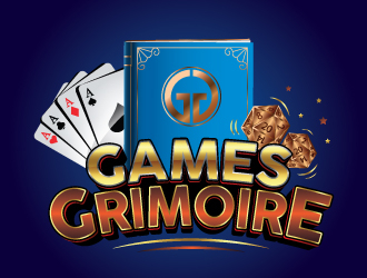 Games Grimoire logo design by dgawand