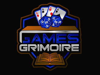Games Grimoire logo design by PMG