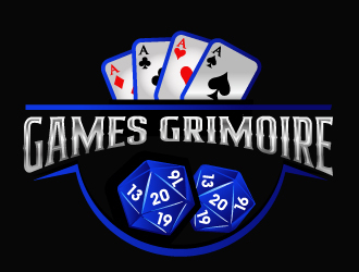Games Grimoire logo design by PMG