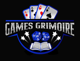 Games Grimoire logo design by PMG