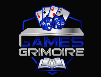 Games Grimoire logo design by PMG