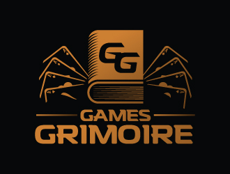 Games Grimoire logo design by sanworks