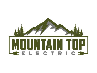 Mountain Top Electric  logo design by daywalker
