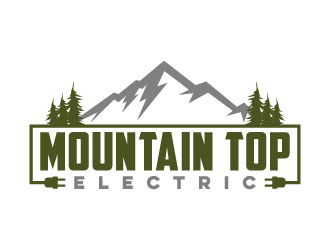 Mountain Top Electric  logo design by daywalker