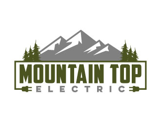 Mountain Top Electric  logo design by daywalker