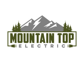 Mountain Top Electric  logo design by daywalker
