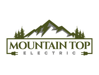 Mountain Top Electric  logo design by daywalker