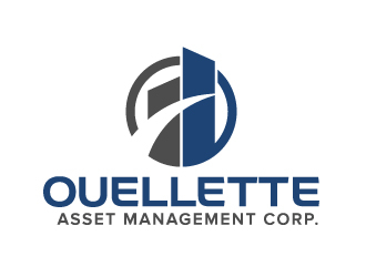 Ouellette Asset Management Corp. logo design by jaize