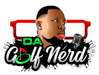 da golf nerd logo design by Suvendu