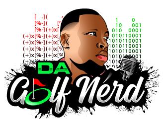 da golf nerd logo design by Suvendu