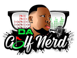 da golf nerd logo design by Suvendu