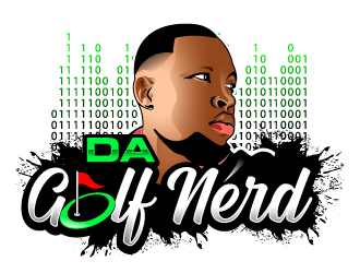 da golf nerd logo design by Suvendu