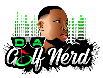 da golf nerd logo design by Suvendu