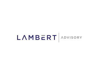 Lambert Advisory, LLC. logo design by haidar