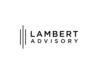 Lambert Advisory, LLC. logo design by haidar