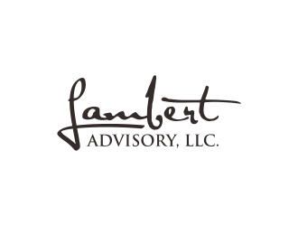Lambert Advisory, LLC. logo design by .::ngamaz::.