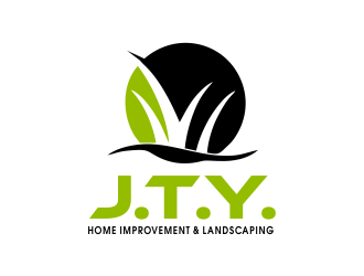 J.T.Y. Home Improvement & Landscaping logo design by JessicaLopes