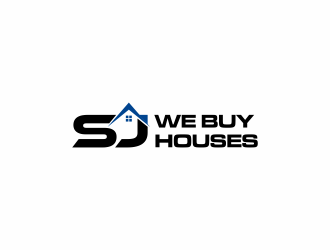 SJ We Buy Houses logo design by Barkah