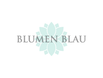 Blumen Blau logo design by onep